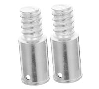 2 Pezzi Punta Filettata in Metallo Per Manico Di Mop Da 22Mm Adattatore Universale Per Manico Di Scopa Accessori Per Casa E Ufficio