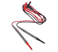 2 Pezzi Puntali per Multimetro Sonda a Punta 4mm per Tecnico | Ottone Nichelato e Pvc, Ricambio per Punte Usurate, Misure Precise di Tensione