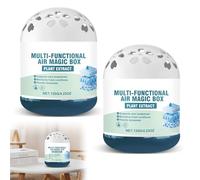 2 Pezzi Purificatore D’Aria Naturale per Interni, Air Magic Dust Box, Rimozione Polvere e Odori, Deodorante Multifunzione, Purificazione Aria per Casa, Ufficio, Camera da Letto
