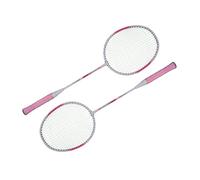2 Pezzi Racchette Badminton Pezzo Unico Senza Saldatura Colore Assortito