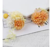 2 Pezzi Ragazza Capelli Clip Giapponese Forcina Nappa Fiore Gruppi Kimono