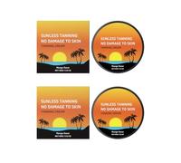 2 Pezzi Rapid Tanning Intensifier Lotion, Premium Tanning Accelerator Cream, Self Tanner Cream, Delicata ed Efficace, Abbronzatura Naturale, Idratante e non Appiccicosa, Adatta a Tutti i Tipi di Pelle