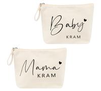 2 pezzi regalo per mamma per la nascita, per la mamma in attesa, sacchetto con chiusura lampo, regalo per il trucco