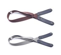 2 pezzi regolabile unisex cintura elastica senza fibbia cinghie elastiche per
