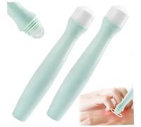 2 pezzi Relief di prurito per morso di bug, rotolo di 15 ml di sollievo per morso di bug, bastone per estratto di piante sicuro, crema antipasto portatile per bambini adulti estivi
