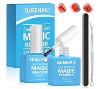 2 Pezzi Remover Semipermanente Unghie, Gel Nail Polish Remover, Con Lime per Unghie e Spingi Cuticole, Non fa Male alle unghia, Veloce e Sicuro Rimuovi Applicabile a Tutti i Tipi di Unghia