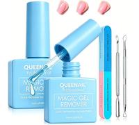 2 Pezzi Remover Solvente Per Smalto Semipermanente,Gel Nail Polish Remover,Rimuove Facilmente e Rapidamente lo Smalto,Veloce e Sicuro Rimuovi Smalto Semipermanente in 3-5 Minuti