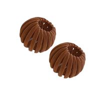 2 pezzi resistenti all'usura nido di uccello fasce per capelli portatile coda di cavallo clip elastico coda di cavallo forcine per capelli artiglio capelli copricapo donna rosso