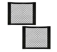 2 Pezzi Rete Bagagliaio Auto per Citroen C1 C2 C3 C4 C5 X C6 Picasso Aircross ami Xsara Cactus Elysee, Rete Portaoggetti Tasca Oganizer con Adesivo Magico Custodia Elastica in Rete Accessori Auto