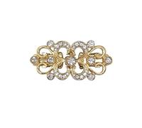 2 pezzi retrò spilla a fiore clip clip con strass di cristallo fibbia abito da festa femminile cardigan sciarpa maglione decorazione regalo di gioielli(8)