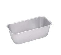 2 pezzi rettangolare stampo for pane in acciaio al carbonio antiaderente tortiera mini toast stampo torta vassoio da forno strumenti di cottura da cucina Bakeware Per Pane Biscotti(X-Large)