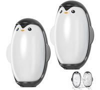 2 Pezzi Reusable Lint Roller Portatile e Lavabile - Rimuove Peli di Animali Domestici, Rullo Antipelucchi per Abbigliamento e Viaggi