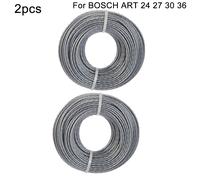 2 pezzi ricambi bobina linea 1,65 mm 24 m per decespugliatore Bosch Art 24 27