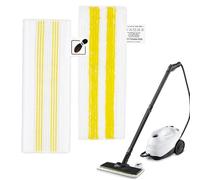 2 Pezzi Ricambio per Kärcher EasyFix Kit di Scopa a Vapore Panni di Microfibra Alta Qualità Compatibili con Kärcher EasyFix SC 2 SC 3 SC 4 SC 5 Teli di Pulizia Duratura