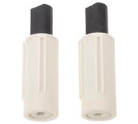 2 Pezzi Ricambio Smorzatore Cerniera Copriwater 4713t Bianco | Plastica, Protezione Anti-pizzicamento Dita, Prestazioni Stabili a Basse Temperature, per Affitti e Hotel
