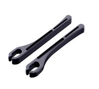 2 Pezzi riempitivo per sedili auto per Audi Q3 (8U) 2012-2014, Riempimento Seggiolino Per Riempire Lo Spazio Tra Sedile E Console Blocco Caduta(Nero)