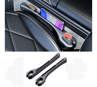 2 Pezzi Riempitivo per Sedili Auto per Audi Q3 Sportback 2019 2020 2021 2022 2023 2024, Tappo per Il Riempimento Dei Sedili Dell'auto Car Seat Gap Filler,Bla-ck