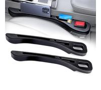 2 Pezzi Riempitivo per Sedili Auto per SEAT Cupra Formentor 2020-2022 2023, Spazio di Archiviazione per Il Sedile Dell'auto Car Seat Gap Filler Seggiolino,Bla-ck