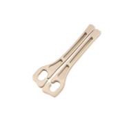 2 Pezzi Riempitivo Spazio Sedile per VW Tiguan Allspace Life Elegance R-Line 2017-2025, Verschleißfest Fermacadute Guarnizione Sigillante Imbottitura Auto Accessori Interni,Open-Slot-Beige