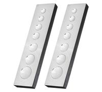 2 pezzi Rivet Setter Base Solid Round Antiscivolo Strumento di impostazione