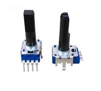 2 pezzi RK11 tipo verticale 4 pin B5K B10K B50K A10K potenziometro rotativo for tastiera elettronica RK11K1130A0M D lunghezza albero 23 mm(B50K B503)