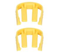 2 Pezzi Rondella Auto C Clip Autolavaggio Connettore Rapido Fibbia Auto Casa Pressione Rondella Grilletto Pistola Sostituzione C Clip per K2 K3 K7 (Giallo)