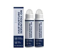 2 Pezzi Rosemary Hair Growth Roll-on Serum, Siero Roll-On Attivatore Con Ingredienti Idratanti Per La Crescita Dei Capelli, Aiuta A Rafforzare E A Dare Spessore Ai Capelli Sottili, 03