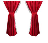 2 Pezzi Rosso Sinistro + Destro Tende + Ghiere per Mercedes Actros MP4 Axor