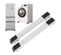 2 Pezzi Rulli per Apparecchi Pesanti, Carrello Estensibile per Mobili con Dispositivo di Scorrimento per Apparecchi per Spostare La Lavatrice del Frigorifero