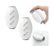 2 Pezzi Rullo per Peli di Animali Domestici, Rullo Antipelucchi Lavabile, Mini Levapelucchi Rullo per Pelucchi da Viaggio Togli Peli Animali per Vestiti, Cani, Gatti, Peli di Polvere (Bianco)
