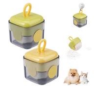 2 Pezzi Rullo per Pelucchi Portatile, Mini Reusable Lint Roller, Rullo Togli Peli Animali, Rullo Antipelucchi Lavabile Riutilizzabile, Washable Sticky Roller, Gel appiccicoso a Rullo per Lanugine