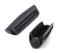 2 Pezzi Rullo per Sigarette Set, 78mm 110mm Macchina per Sigarette Manuale, Cigarette Rolling Machine in Plastica, Macchinetta per Arrotolare Sigarette(Nero)