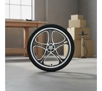 2 Pezzi Ruota in Lega di Alluminio Raggi Piatti Aerodinamici per Ciclismo
