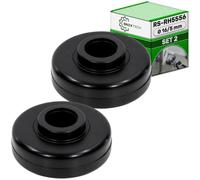 2 Pezzi Ruote per Aspirapolvere a Batteria Sotto la Spazzola Ø 16/5 mm