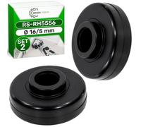 2 Pezzi Ruote per Aspirapolvere a Batteria Sotto la Spazzola Ø 16/5 mm | Codice Originale RS-RH5556 RSRH5556 per Rowenta per Tefal - Garanzia di 5 Anni - ONIX TECH