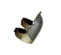 2 Pezzi S Dimensione Regolabile Ottone Metallo Ditali Taglierina Protezione Punta Della Mano Casa Cucire Strumenti Di Sicurezza Portatile E Utile Design Pratico