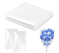 2 Pezzi Sacchetti Extra Large In Plastica Trasparente, Sacchetti Per Palloncini In Plastica, Borse Portaoggetti Riutilizzabili Per Mobili, Piumoni, Sedie, Giocattoli Di Peluche 2,5 m * 1,5 m