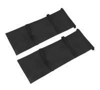 2 Pezzi Sacchetto Leva Sabbia per Ombrellone da Giardino, Base Pesi | 600d Oxford Nero, Riempimento Semplice e Trasporto Comodo, Stabilità Elevata per Patio e Spazi Esterni