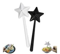 2 Pezzi Saliera E Pepiera A Forma Di Bacchetta Magicas Magic Fairy Star, Divertenti Saliere E Pepiere A Forma Di Pentagramma, Gadget Riempibile Per Condimenti Per Cottura Al Forno, Arrosti, Bistecche