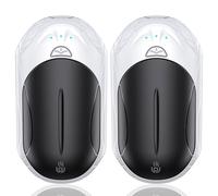 2 Pezzi Scaldamani Elettrico 6000 mAh,OUTJUT Scaldamani Ricaricabile Portatile con 3 Livelli di Riscaldamento Fino a 55 ℃ Scaldamani USB a Ricarica Rapida per Caccia, Golf, Campeggio, Tenere al caldo