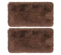 2 Pezzi Scaldamani Tubolare in Pelliccia Sintetica | Design Adorabile e Moda, Uso Versatile come Cuscino Abbracciabile, per Polsi e Mani