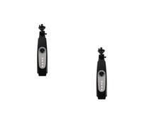 2 Pezzi Scatola Comando per Ventilatore a Piantana Manopola Velocità | Custodia in Plastica Nera Pulsanti, Ricambio per Riparare il Guasto, Adatta a Tubi 23-25mm