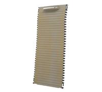2 Pezzi Scatola portaoggetti con Cerniera Console Centrale Portabicchieri Rullo Portabicchieri per Auto Copertura portabicchieri per Acqua Copertura cieca Portabicchieri Otturatore (Beige)