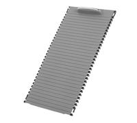 2 Pezzi Scatola portaoggetti con Cerniera Portabicchieri per Console Centrale Portabicchieri per Auto Portabicchieri per Acqua Copertura cieca Portabicchieri (Grigio)