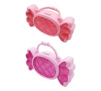 2 pezzi scatole da stoccaggio di gioielli a forma di caramella