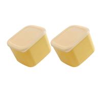 2 pezzi scatole di formaggio frigorifero contenitori per burro cucina custodie