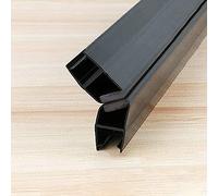 2 pezzi Schermata della doccia in gomma, striscia di tenuta della doccia, addensante PVC Scherma della doccia Porta Magnetica Gapa del parabrezza Striscia impermeabile Porta di tenuta del bagno Porta