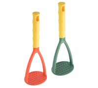 2 Pezzi Schiacciapatate Manuale in PP per Cucina, Puree Lisce | Riutilizzabile e Facile da Pulire, per Pappe e Verdure, Accessori per Cucinare, Uso Domestico