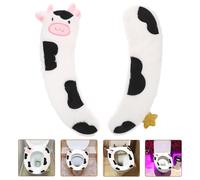 2 pezzi Sedili da toilette adesivi tappetini Toddlers Copertine per servizi