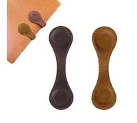 2 Pezzi Segnalibri Magnetici,Legami Segnalibro,Segnapagina Magnetico in Pelle Marchio per Libri a Doppia Faccia,o Regalo per Un'amica per lei, Regalo per gli Amanti dei Libri,Regalo per Insegnanti
